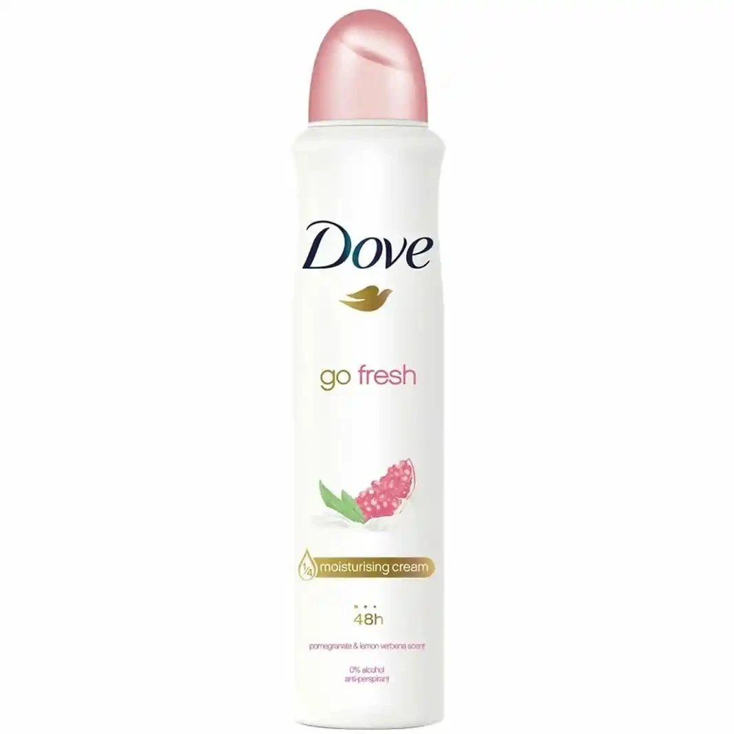اسپری ضدتعریق داو زنانه رایحه انار اصل UK | Dove Pomegranate Antiperspirant
