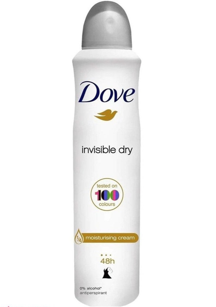 اسپری ضدتعریق داو رایحه 100 سفید (اصلی UK)