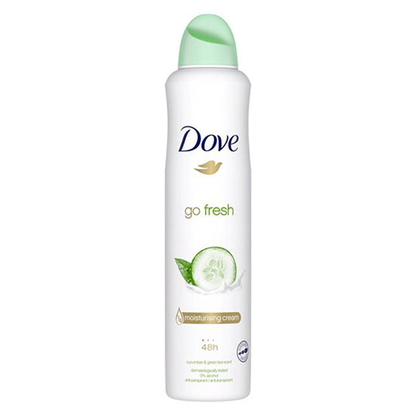 اسپری ضدتعریق داو زنانه رایحه خیار اصل UK | Dove Cucumber Antiperspirant